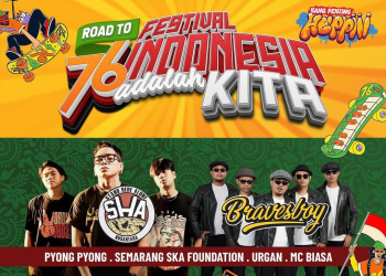 “Musik, Komunitas, dan Kreativitas Jadi Satu di Road to 76 Indonesia Adalah Kita Semarang”
