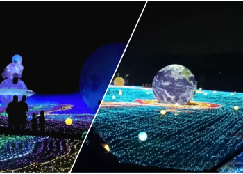 “Festival Cahaya Lights Wonderland, Grand Maerakaca Disulap Jadi Negeri Dongeng”