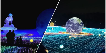 “Festival Cahaya Lights Wonderland, Grand Maerakaca Disulap Jadi Negeri Dongeng”