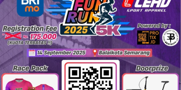 “Lari Santai, Energi Maksimal! Hukumotion Fun Run 2025 Siap Guncang Semarang”