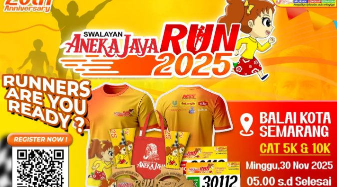 “Aneka Jaya Run 2025: Ajak Ribuan Pelari Ramaikan Semarang di Akhir Tahun!”
