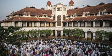 Salat Idulfitri 2026 di Lawang Sewu Kembali Digelar, Hadirkan Nuansa Ibadah yang Berbeda