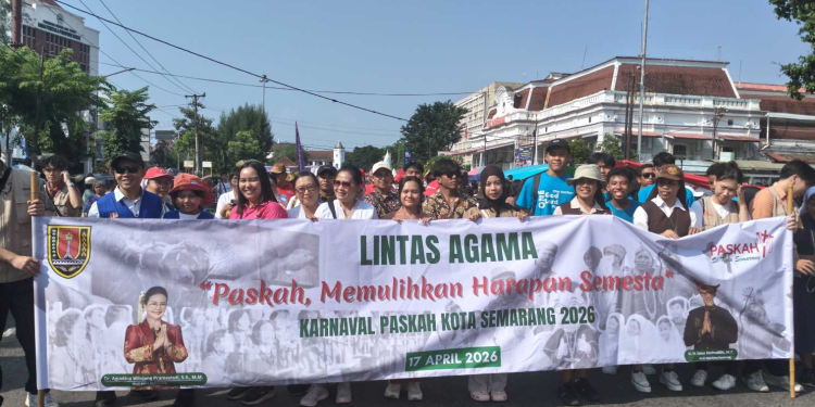 “Karnaval Paskah Semarang 2026 Meriah, Ribuan Peserta Gaungkan Pesan Damai dan Toleransi”