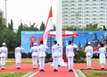 “HUT ke-81 RI di Simpang Lima Semarang Berlangsung Khidmat, Ribuan Peserta Ikuti Upacara”