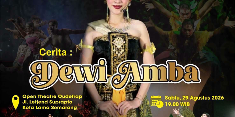 “Wayang On The Street “Dewi Amba” Meriahkan Kota Lama Semarang pada 29 Agustus 2026”
