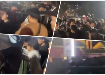 “Konser di Sam Poo Kong Semarang Ricuh, Penonton Jebol Pagar Gate”