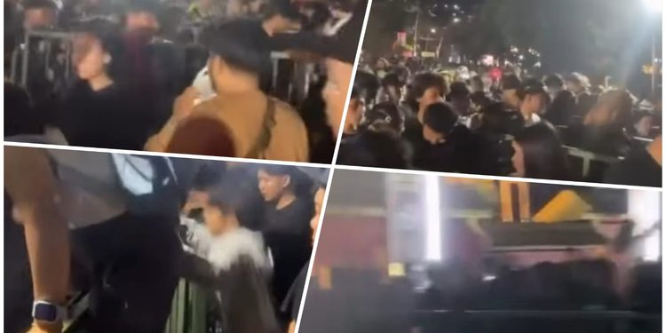“Konser di Sam Poo Kong Semarang Ricuh, Penonton Jebol Pagar Gate”