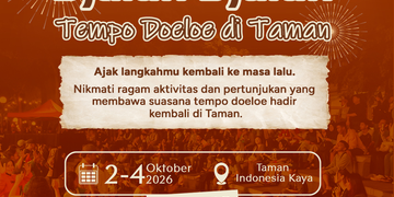 Djalan-Djalan Tempo Doeloe Hadir di Taman Indonesia Kaya Semarang, Ajak Warga Bernostalgia